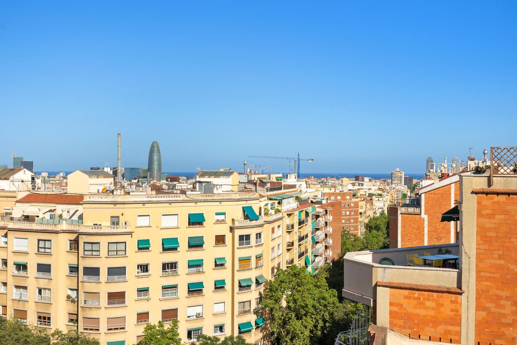 Chic 3Br Retreat With Private Terrace Barcelona Exterior foto